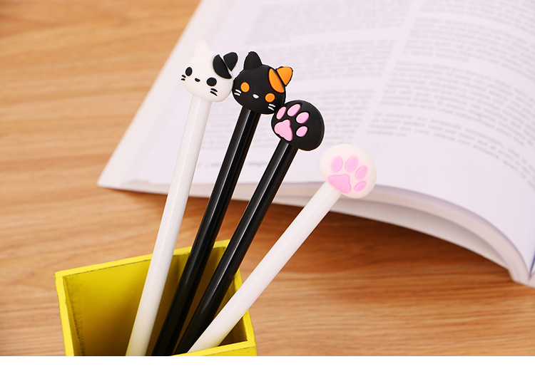 可愛貓咪貓爪造型中性筆 原子筆 動物造型筆 辦公文具 學生用品 