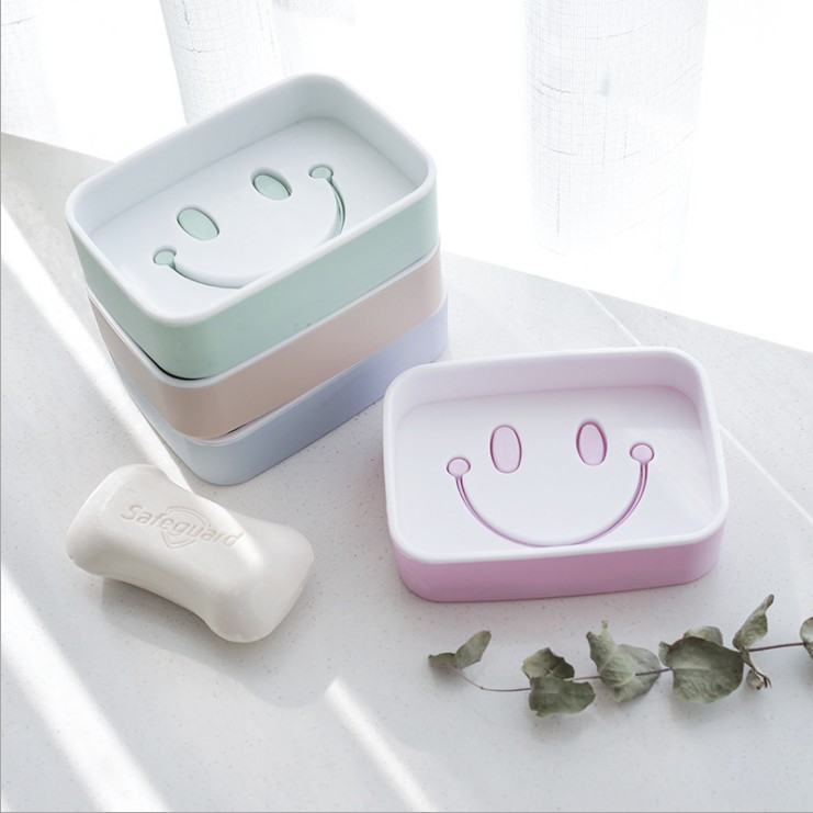 創意浴室必備笑臉香皂盒 微笑肥皂架 瀝水...