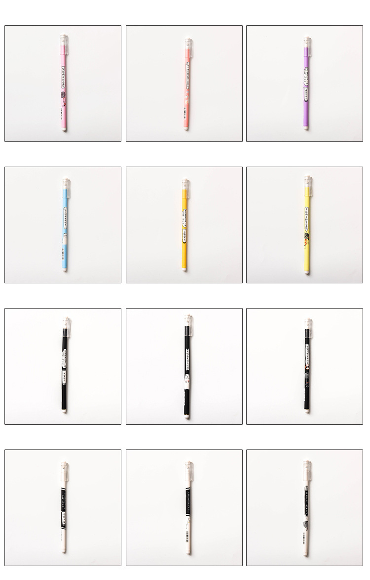 學霸中性筆 創意簽字筆碳素水筆全針管黑色0.5mm批發考試辦公用品