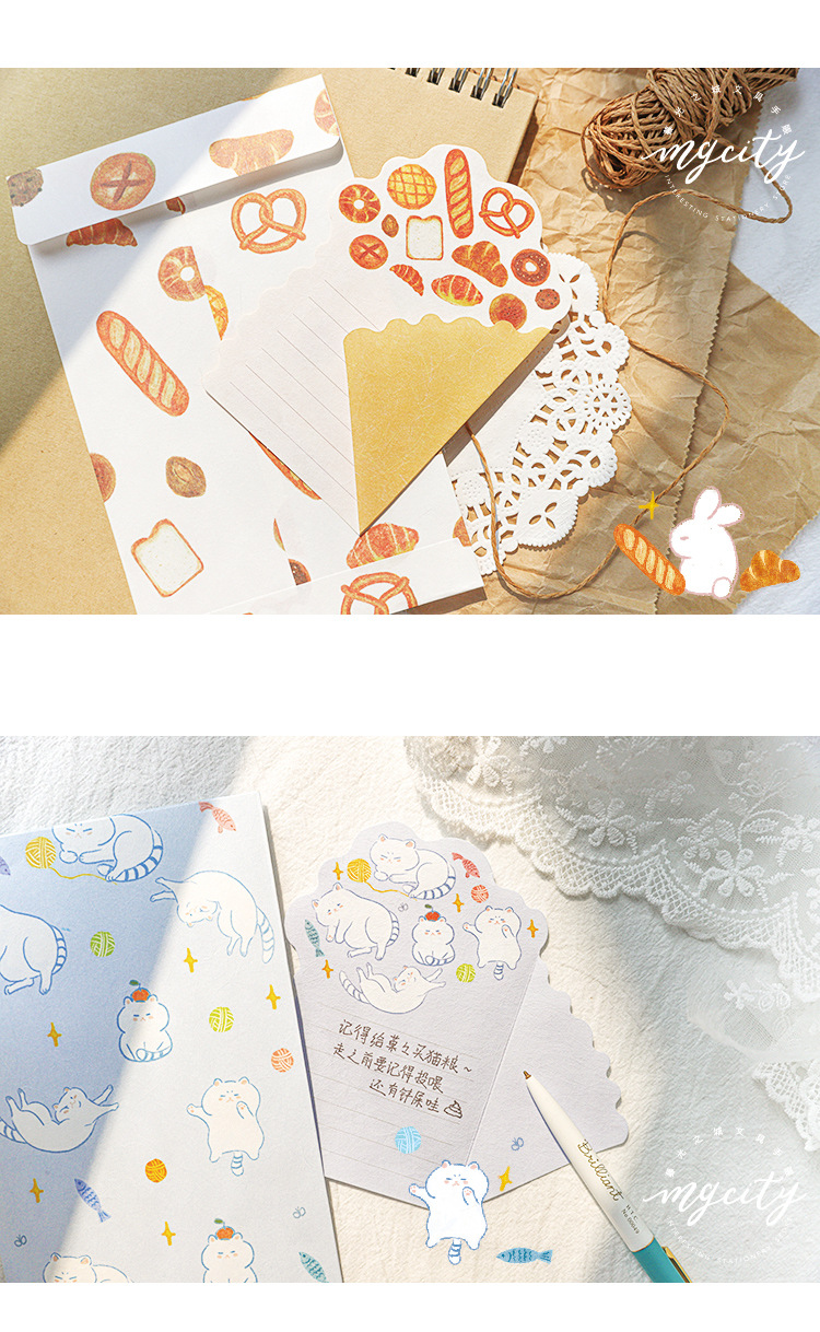 創意花束造型卡片 花束系列賀卡 手帳裝飾便條紙 信紙