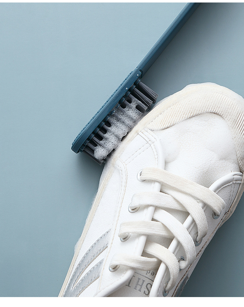 簡約軟毛鞋刷 北歐風家用清潔刷 多功能塑膠洗衣刷 軟毛刷子