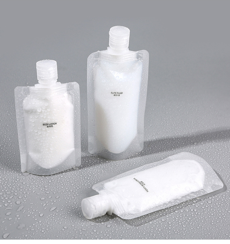 簡約旅行分裝袋 沐浴乳洗面乳乳液分裝瓶 旅行出差必備一次性分裝瓶