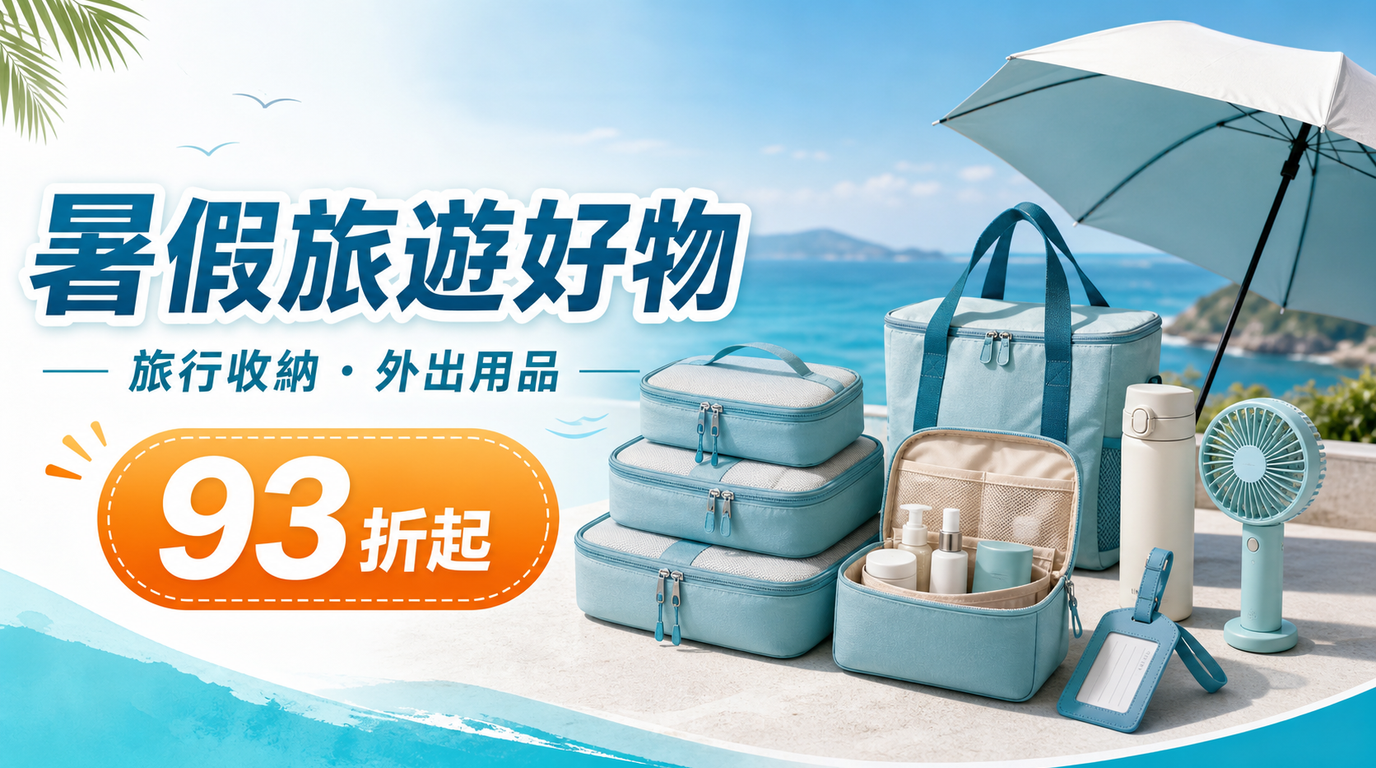 暑假旅遊好物