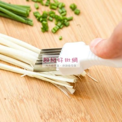 【五刃設計】蔥絲刀 - 快速切絲料理神器