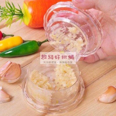 【透明設計】磨蒜盒-蒜泥薑泥研磨器