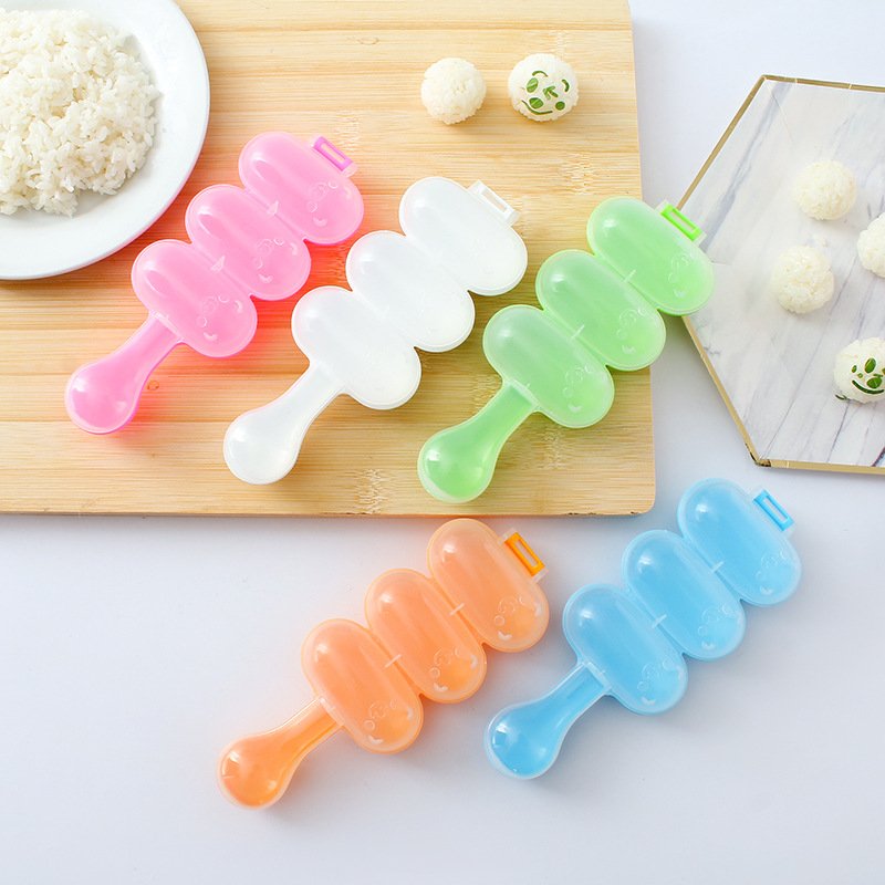 【DIY搖搖】飯糰製作神器 - 自製壽司飯糰模具