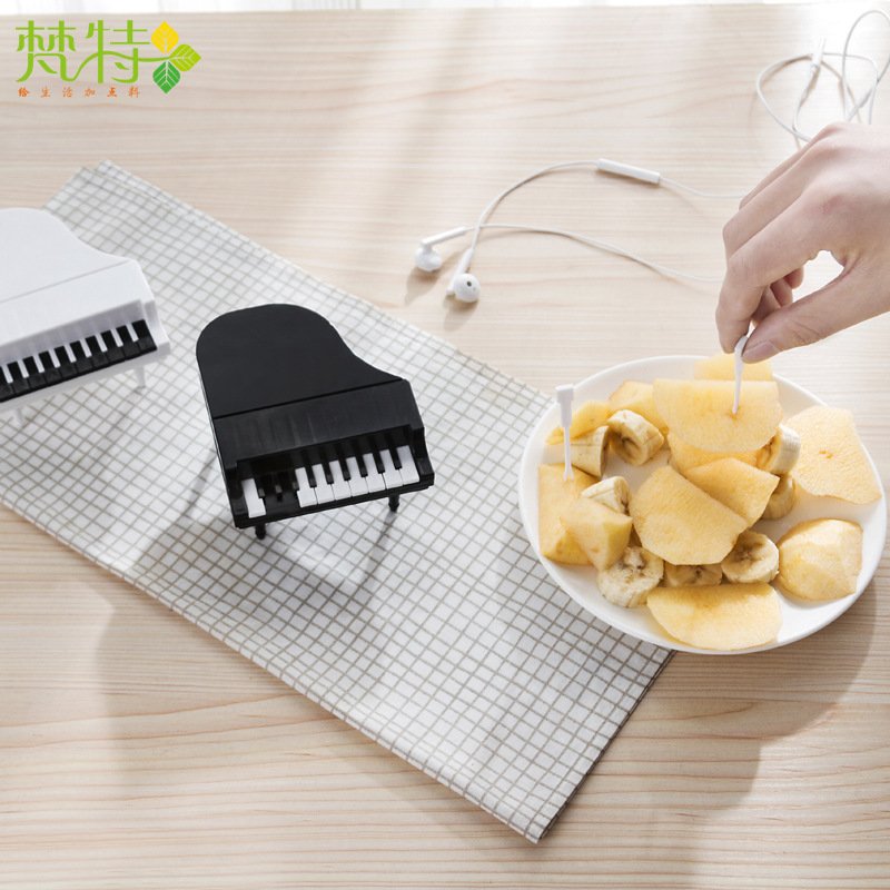 【鋼琴造型】創意水果叉 - 派對下午茶甜點