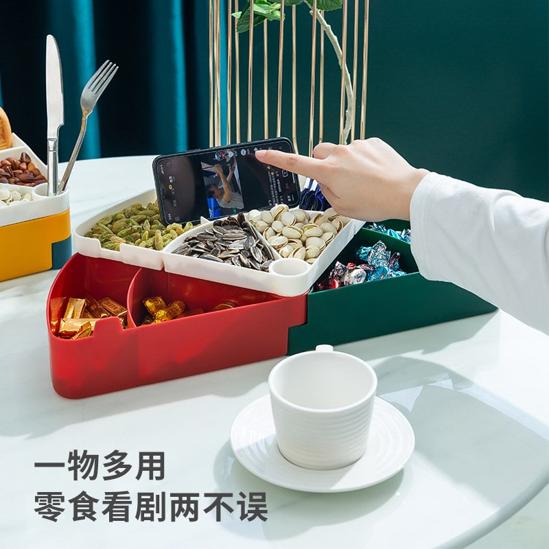 【三角旋轉】糖果盒 - 北歐風春節零食盒