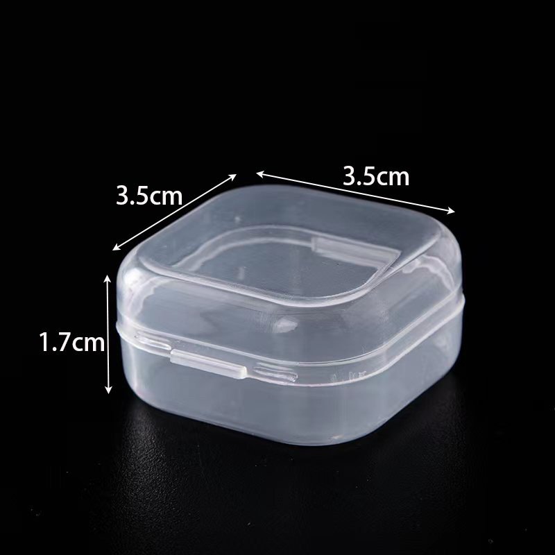 【迷你透明方盒】小物收納-飾品零件多用途