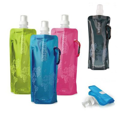 【輕巧摺疊】環保水袋 - 塑膠水瓶登山露營水壺 商品圖片 1