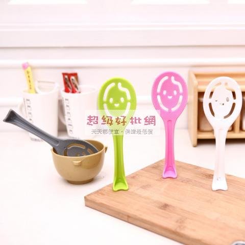 【笑臉造型】站立飯匙-創意廚房餐具