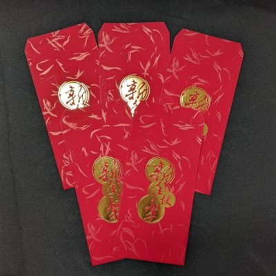 【MIT新年快樂】燙金紅包-台灣製造虎年新春10枚