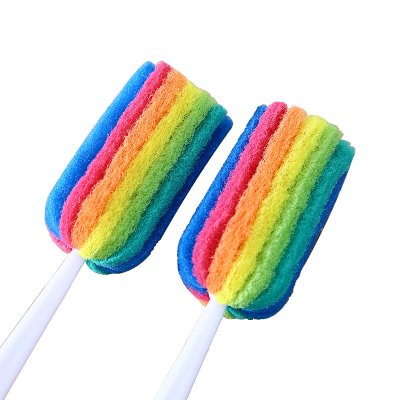 【彩虹海綿刷】多功能杯刷-奶瓶保溫杯清潔 商品圖片 5