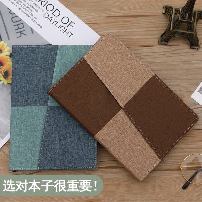 【A5撞色拼接】商務筆記本 - 辦公手帳記事