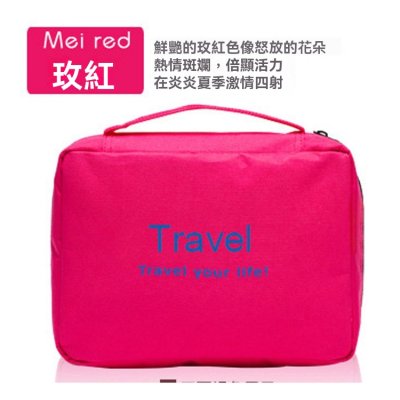 【掛式洗漱包】多功能設計-旅行化妝收納包 商品圖片 6