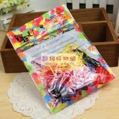【兒童專用】彩色小髮圈 - 柔軟橡皮筋 (1包)