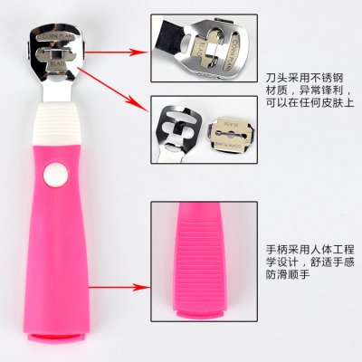 【不鏽鋼三合一】安全去腳皮搓棒組 - 美體必備去死皮工具組 商品圖片 4