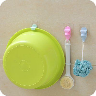 【免鑽安裝】浴室臉盆掛勾 - 壁掛式臉盆架無痕強力掛鉤