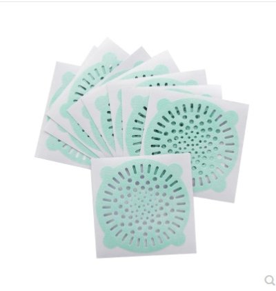 【排水口專用】濾網貼紙 - 防堵毛髮過濾器 (10片) 商品圖片 5