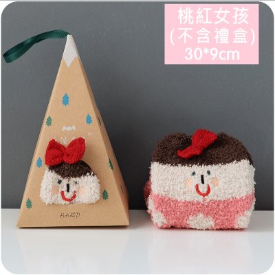 【珊瑚絨】立體刺繡卡通襪 - 保暖防滑地板襪 商品圖片 10