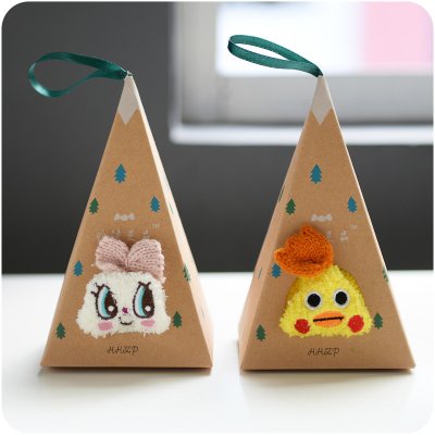 【珊瑚絨】立體刺繡卡通襪 - 保暖防滑地板襪 商品圖片 5