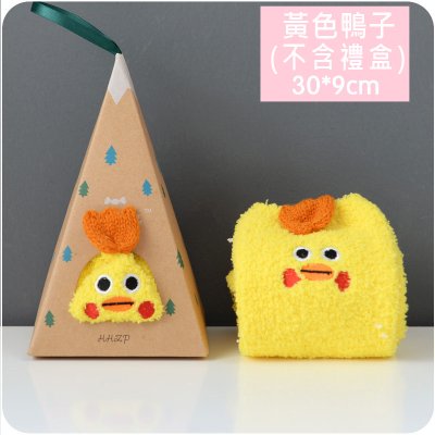 【珊瑚絨】立體刺繡卡通襪 - 保暖防滑地板襪 商品圖片 7