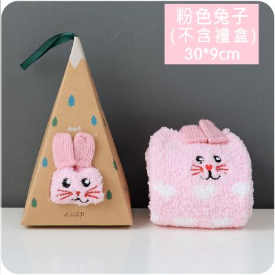 【珊瑚絨】立體刺繡卡通襪 - 保暖防滑地板襪 商品圖片 9