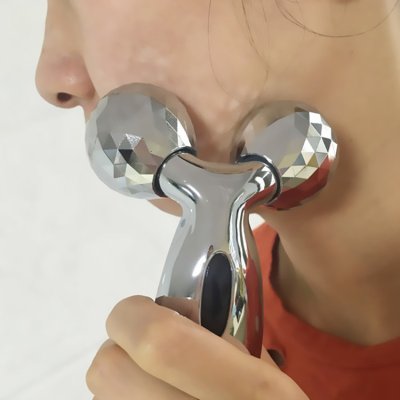 【3D鑽石】Y型按摩器 - 立體美容滾輪