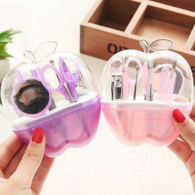 【蘋果造型】美甲工具8件組 - 專業修甲套裝 商品圖片 3