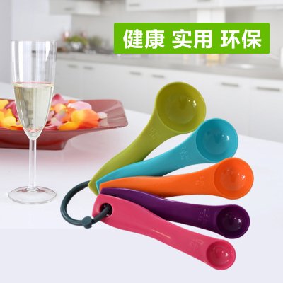 【糖果色】量勺5件組 - 帶刻度廚房烘焙工具 商品圖片 2
