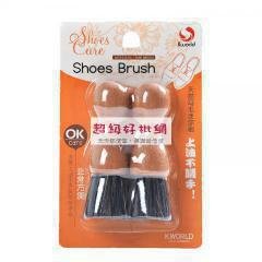 【迷你鞋刷】裝 - 鞋邊軟毛擦鞋油專用刷 (2個)