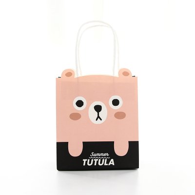 【可愛動物圖案】卡通小熊手提紙袋 - 送禮必備小巧禮品袋 商品圖片 6