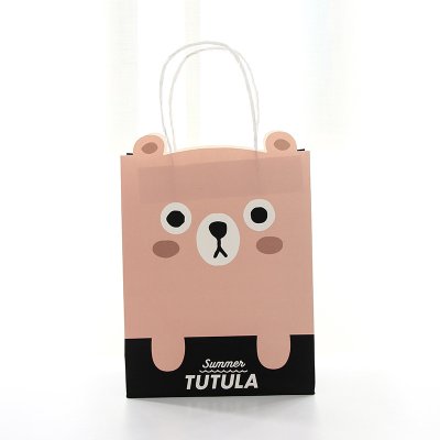 【可愛動物圖案】卡通小熊手提紙袋 - 送禮必備小巧禮品袋 商品圖片 7