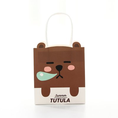 【可愛動物圖案】卡通小熊手提紙袋 - 送禮必備小巧禮品袋 商品圖片 8