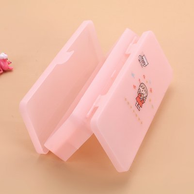 【雙層磨砂盒】透明鉛筆盒-簡約北歐風文具收納 商品圖片 4