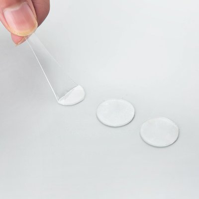 【創意超黏無痕】透明雙面貼裝 - 圓形防水貼片圓點貼 商品圖片 2