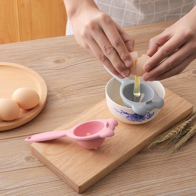 【小麥秸稈】蛋白蛋黃分離器 - 蛋清分離器廚房小工具 商品圖片 2