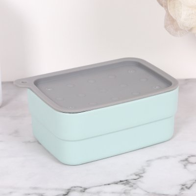 【雙色肥皂盒】旅行肥皂盒-創意瀝水香皂架 商品圖片 6