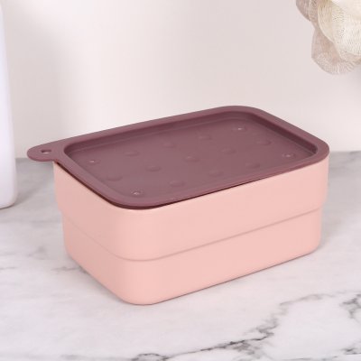 【雙色肥皂盒】旅行肥皂盒-創意瀝水香皂架 商品圖片 7