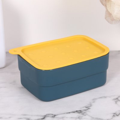【雙色肥皂盒】旅行肥皂盒-創意瀝水香皂架 商品圖片 8