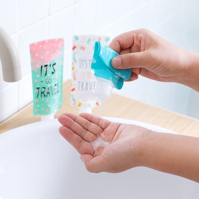 【摺疊分裝】乳液袋 - 旅行洗面乳沐浴收納 商品圖片 2