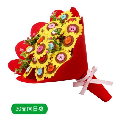 【紐扣花束DIY】母親節材料包 - 幼兒園手作 商品圖片 3