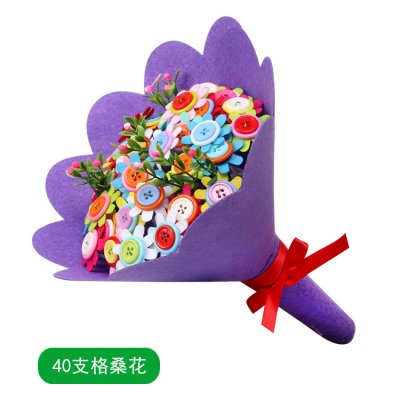 【紐扣花束DIY】母親節材料包 - 幼兒園手作 商品圖片 8