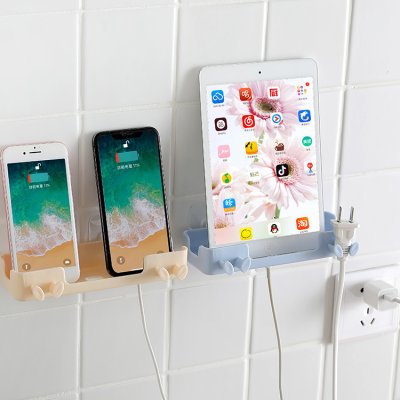 【創意充電架】手機支架 - 插頭整理收納