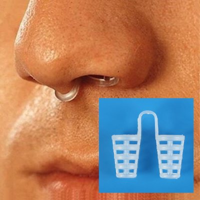 【鏤空迷你】睡眠止鼾鼻夾 - 打呼治療器