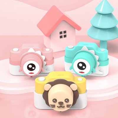 【升級版WiFi】兒童數位相機 - 獅子恐龍2400萬像素