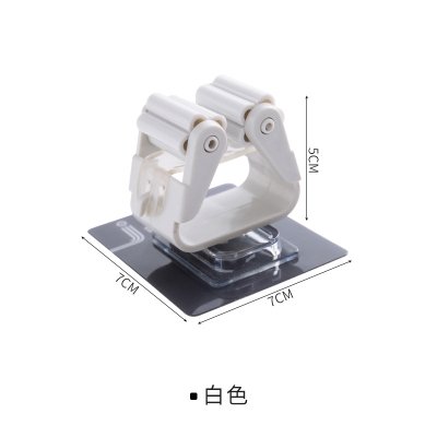 【無痕壁掛】拖把掛夾 - 浴室掃具收納架 商品圖片 8