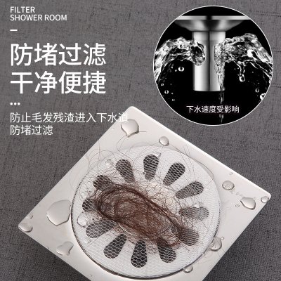 【加密網孔】排水過濾網 - 防堵塞毛髮專用 商品圖片 4