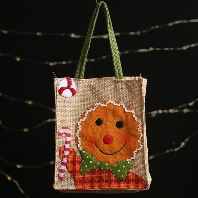 【刺繡工藝】聖誕麻布禮物袋-節慶送禮包裝 商品圖片 3