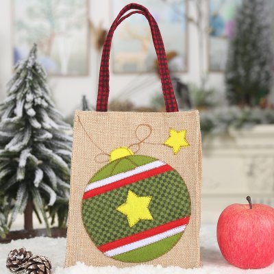 【刺繡工藝】聖誕麻布禮物袋-節慶送禮包裝 商品圖片 9